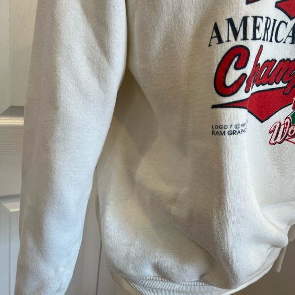 Minnesota Twins 1987 AL Champions Crewneck Sweatshirt Small World Series Vtg MLB - Picture 7 of 12